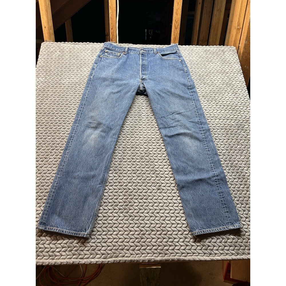 Levi's 501 XX Original Fit Jeans Men's 40x36 Button Fly Straight Leg Y2K USA